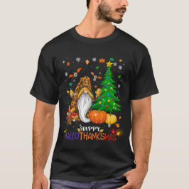 Happy HalloBedanktMas Gnomes T-shirt