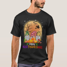 Happy HalloBedanktMas Gnomes T-shirt