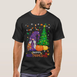 Happy HalloBedanktMas Gnomes T-shirt