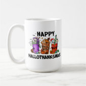 Happy HalloBedanktMas Koffiemok (Links)