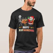 Happy HalloBedanktMas T-shirt (Voorkant)
