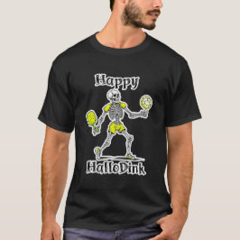 Happy Hallodink | Halloween en Pickleball Pun T-shirt
