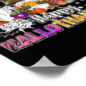 Happy Hallothanksams Gnomes Lover Grappig Hallowee Poster (Hoek)