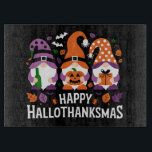 Happy Hallothanksams Gnomes Lover Merry Christmas Snijplank<br><div class="desc">Happy Hallothanksams Gnomes Lover Merry Christmas</div>