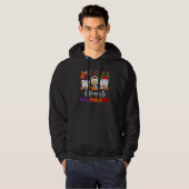 Happy HalloThanksMas Dental Boo Crew Dentist Assis Hoodie (Voorkant volledig)