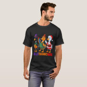 Happy Hallothanksmas Duck Lover Halloween Merry Ch T-shirt (Voorkant volledig)