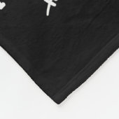 Happy Hallothanksmas Funny Halloween Thanksgiving  Fleece Deken (Hoek)