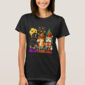 Happy Hallothanksmas Funny Halloween Thanksgiving  T-shirt (Voorkant)