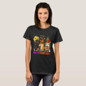 Happy Hallothanksmas Funny Halloween Thanksgiving  T-shirt (Voorkant volledig)