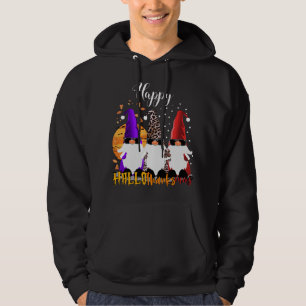 Happy Hallothanksmas Gnomes Halloween Christmas Th Hoodie