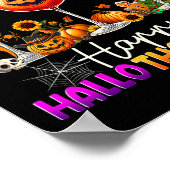 Happy Hallothanksmas Halloween Thanksgiving Christ Poster (Hoek)
