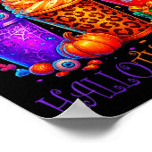 Happy Hallothanksmas Halloween Thanksgiving Christ Poster (Hoek)