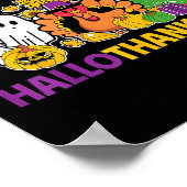 Happy Hallothanksmas Halloween Thanksgiving Christ Poster (Hoek)