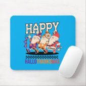 Happy Hallothanksmas Holiday Gnomes Design Muismat (Met muis)