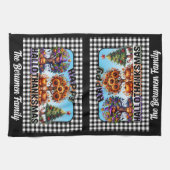 Happy Hallothanksmas keukenhanddoek (Horizontaal)