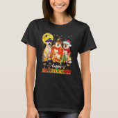 Happy Hallothanksmas Shiba Inu Wizard Hat Turkey S T-shirt (Voorkant)