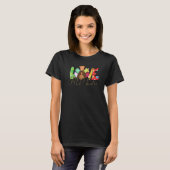 Happy Hallothanksmas SPED Teacher Love Thanksgivin T-shirt (Voorkant volledig)