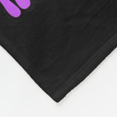 Happy Hallothanksmas Wine Gl Halloween Thanksgivin Fleece Deken (Hoek)