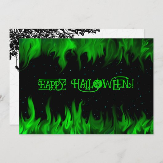 HAPPY HALLOWEEN! (Voorkant / Achterkant)