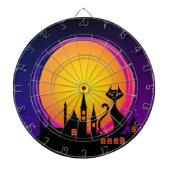 Happy Halloween 11 Dart Board Dartbord (Voorkant)