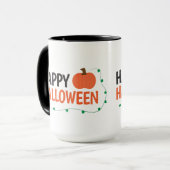 Happy Halloween (15 oz) Mok (Voorkant links)
