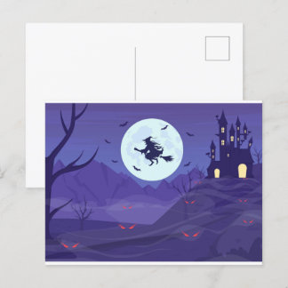 HAPPY HALLOWEEN 16 Postcard Briefkaart
