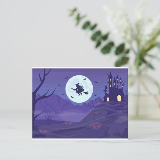 HAPPY HALLOWEEN 16 Postcard Briefkaart (Staand voorkant)