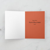 Happy Halloween 2020 Kaart (Binnen)