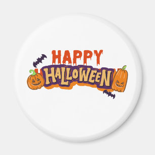Happy Halloween 2024 magneten voor de keuken