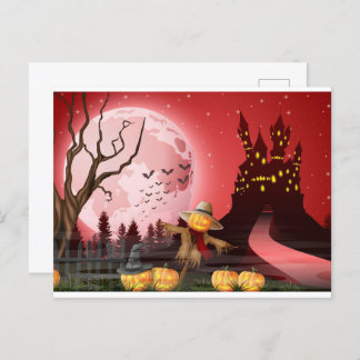 HAPPY HALLOWEEN 21 Postcard Briefkaart