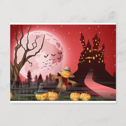 HAPPY HALLOWEEN 21 Postcard Briefkaart (Voorkant)