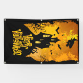 Happy Halloween 2 Spandoek (Horizontaal)