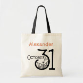 Happy Halloween 31e Kinder Snoep Treat Tote Bag (Voorkant)