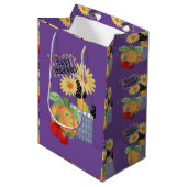 Happy Halloween 3 Medium Cadeauzakje (Voorkant Gekanteld)