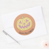 Happy Halloween 3' Ronde Sticker (Envelop)
