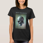 Happy Halloween. 3D skull render T-shirt (Voorkant)