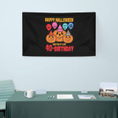 Happy Halloween 40th Birthday Spandoek (Beurs)