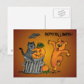 Happy Halloween! 5 Briefkaart (Voorkant / Achterkant)
