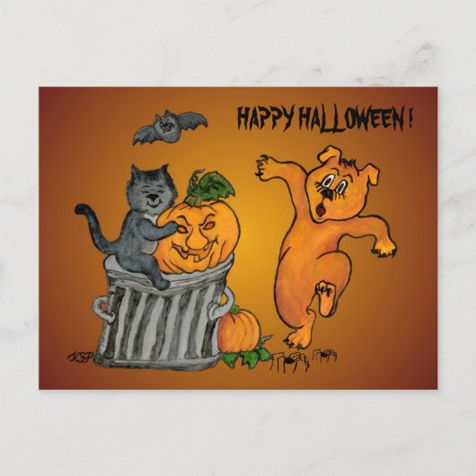 Happy Halloween! 5 Briefkaart (Voorkant)