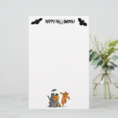 Happy Halloween! 5 Briefpapier (Staand voorkant)