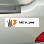 Happy Halloween! 5 Bumpersticker (Op auto)