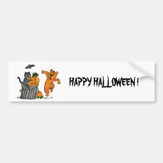 Happy Halloween! 5 Bumpersticker (Voorkant)
