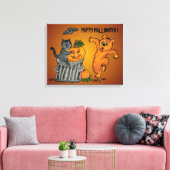 Happy Halloween! 5 Canvas Afdruk (Insitu (Woonkamer))