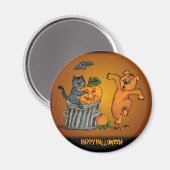 Happy Halloween! 5 Magneet (Voorkant / Achterkant)