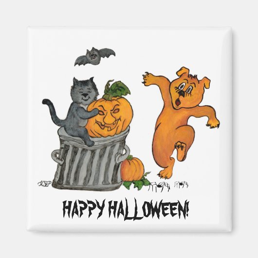 Happy Halloween! 5 Magneet (Voorkant)