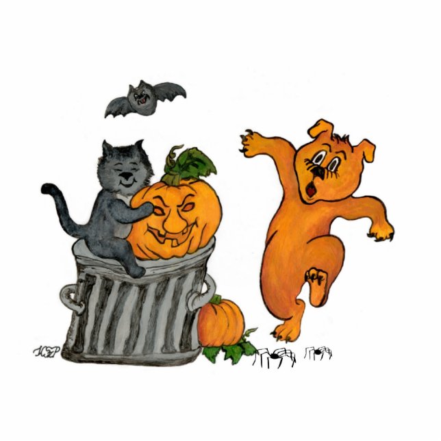 Happy Halloween! 5 - Magnet Fotobeeldje Magneet (Voorkant)