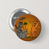 Happy Halloween! 5 Ronde Button 5,7 Cm (Voorkant /achterkant)