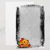 Happy Halloween 6 Briefpapier (Voorkant / Achterkant)