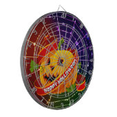 Happy Halloween 6A Dart Board Dartbord (Voorkant Links)