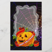 Happy Halloween 6A Stationery Briefpapier (Voorkant)